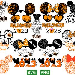 mouse halloween svg png pack design