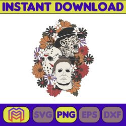 retro horror characters png ,designs horror movie png , retro halloween horror movie png (12)