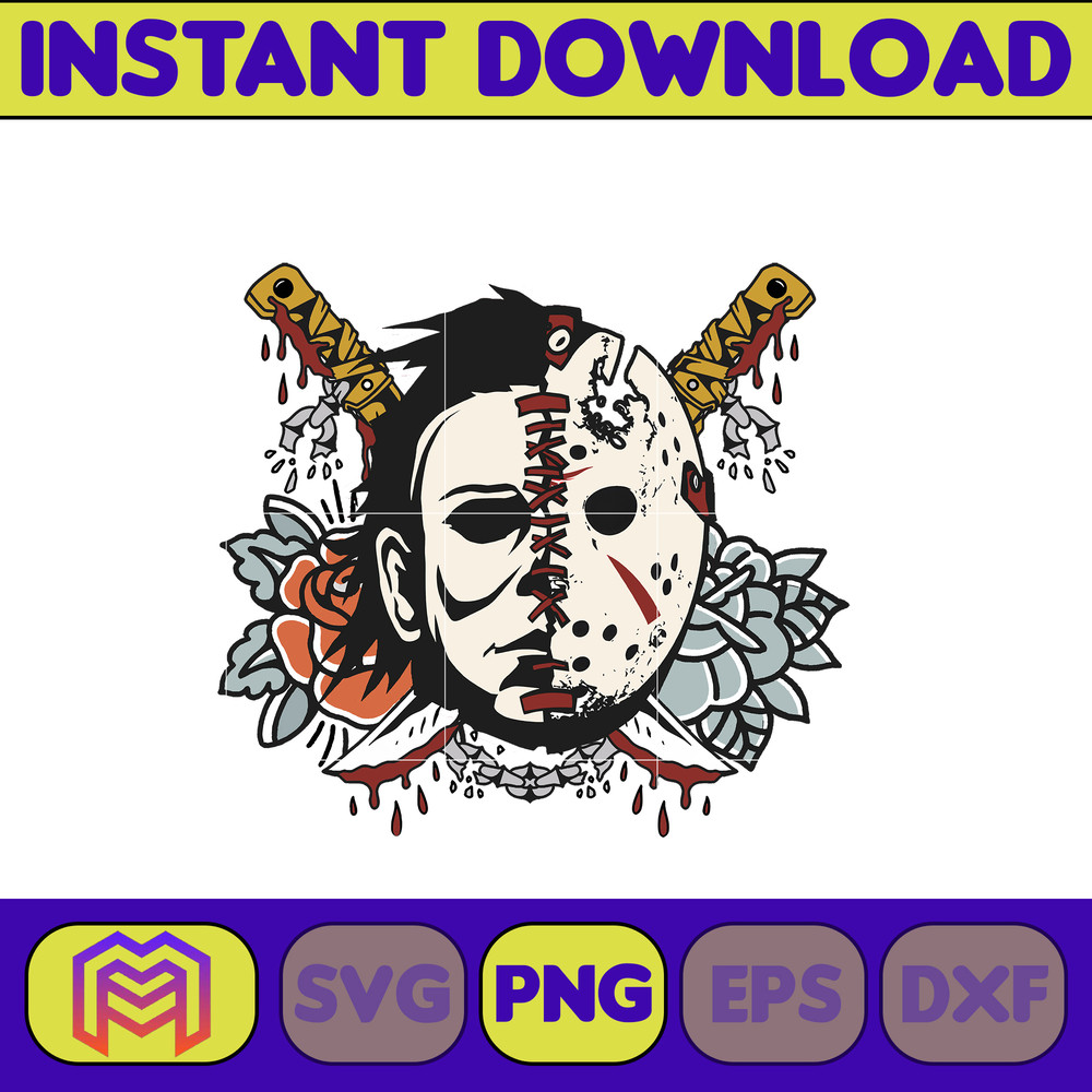 Retro Horror Characters PNG ,Designs Horror Movie Png , Retro Halloween Horror Movie PNG (2).jpg