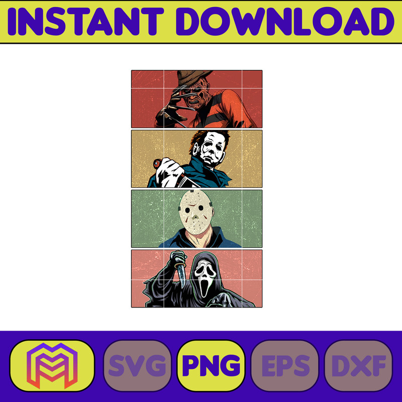 Retro Horror Characters PNG ,Designs Horror Movie Png , Retro Halloween Horror Movie PNG (27).jpg