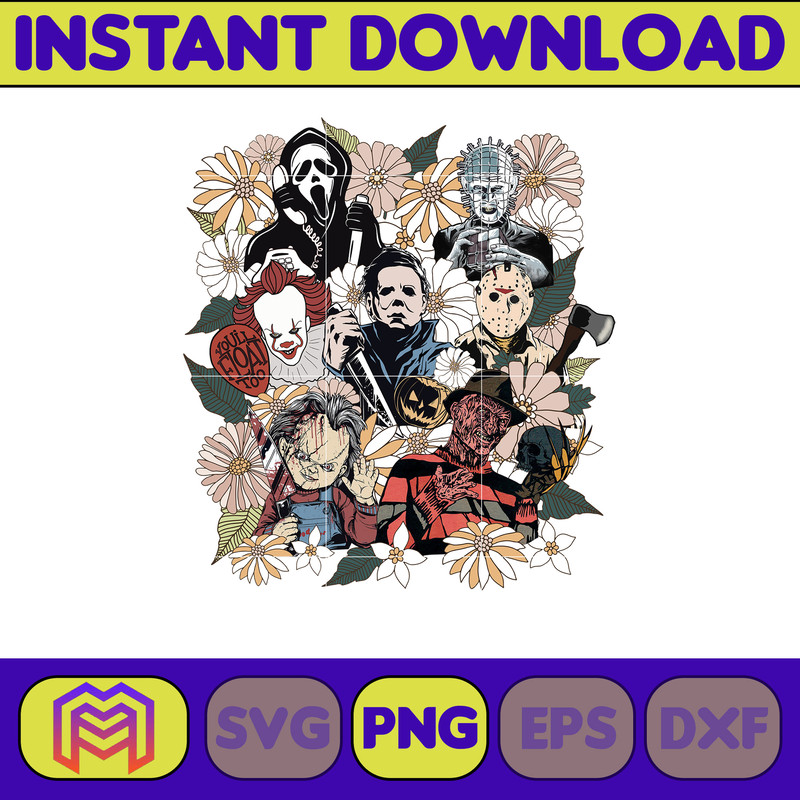 Retro Horror Characters PNG ,Designs Horror Movie Png , Retro Halloween Horror Movie PNG (28).jpg