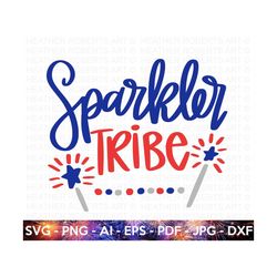 Sparkle Tribe SVG, 4th of July SVG, July 4th svg, Fourth of July svg, America svg, USA Flag svg, Independence Day Shirt,