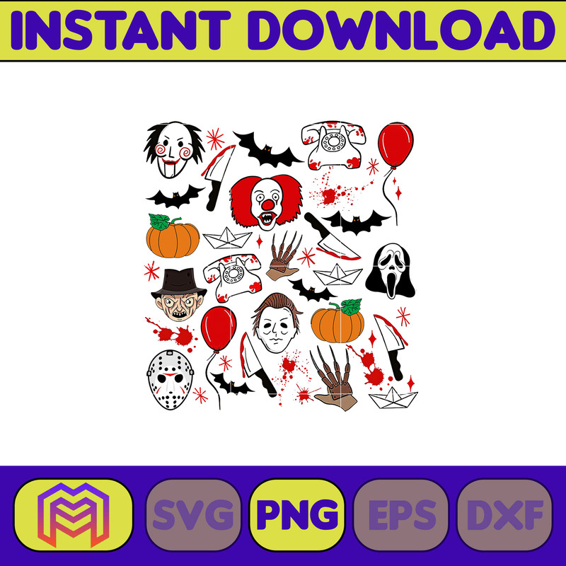 Horror Characters Png, Horror Friends, Halloween Movie Character Png, Horror Killer Halloween Png, Michael Myers Png, Jason Voorhees Png (25).jpg
