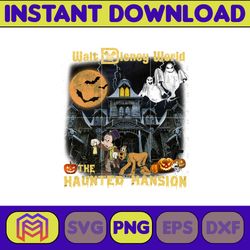 haunted mansion png, mickey minnie haunted mansion png, mickeys not so scary, spooky halloween, halloween png (10)