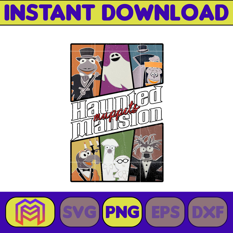 Haunted Mansion Png, Mickey Minnie Haunted Mansion Png, Mickeys Not So Scary, Spooky Halloween, Halloween Png (13).jpg