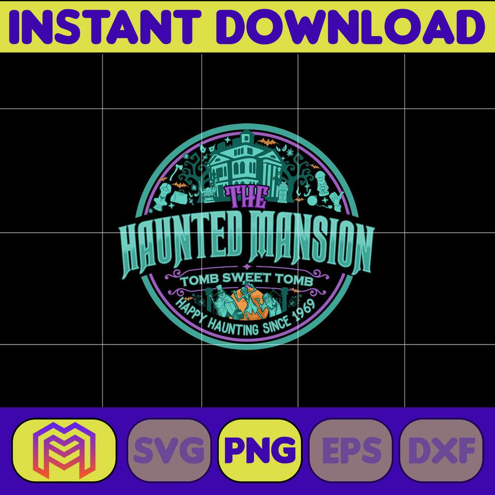 Haunted Mansion Png, Mickey Minnie Haunted Mansion Png, Mickeys Not So Scary, Spooky Halloween, Halloween Png (15).jpg