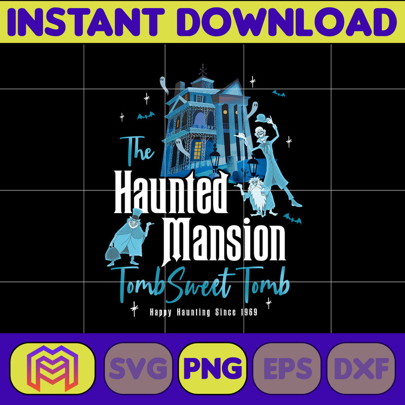 Haunted Mansion Png, Mickey Minnie Haunted Mansion Png, Mickeys Not So Scary, Spooky Halloween, Halloween Png (7).jpg
