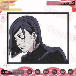 nobara embroidery design, jujutsu kaisen embroidery design, anime embroidery design, machine embroidery designs