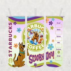 scooby doo disney png, 3d tumbler wrap, straight tumbler png design 20oz/ 30oz tumbler png file instant download