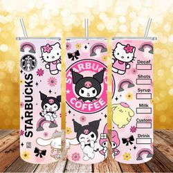 starbucks disney png, 3d tumbler wrap, straight tumbler png design 20oz/ 30oz tumbler png file instant download