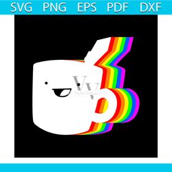 funny cup pride month lgbt svg, lgbt svg