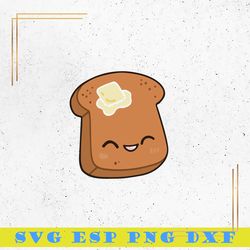 bread svg, cute sandwich svg, love food svg, food svg