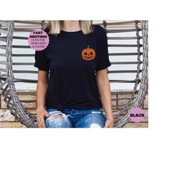halloween pumpkin shirt, fall pumpkin shirt, halloween shirt, halloween gift, halloween fall shirt, cute pumpkin shirt,