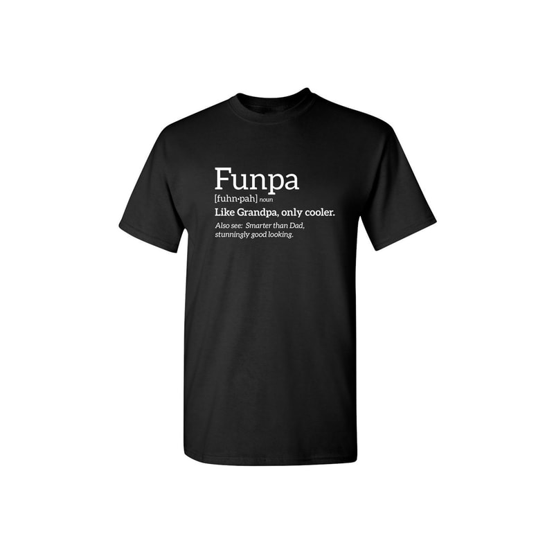 Funpa Like Grandpa Only Cooler Sarcastic Humor Graphic Novelty Funny T Shirt.jpg