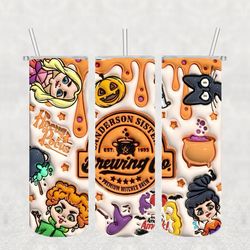 hocus pocus halloween png, 3d tumbler wrap, straight tumbler png design 20oz/ 30oz tumbler png file instant download