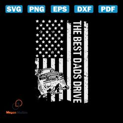 the best dads drive jeeps american flag father'sday jeeps svg