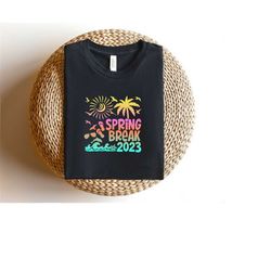 Spring Break 2023 Shirt, Beach Vibes 2023 Shirt, Beach Shirts, Family Matching Shirt, Vacation Gift, Gift for Friends, S