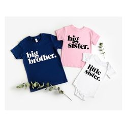 big sister big brother shirts, little sister little brother shirts, promoted to big sister big brother shirt, future sib