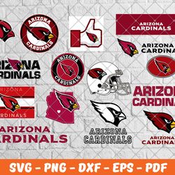 Arizona Cardinals Bundle Svg, Football Svg ,Sport Svg, Sport Bundle Svg 02