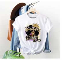 Birthday Queen Shirt, Afro Queen shirt, Birthday shirt , Birthday gift, Birthday Diva Shirt, Afro Woman Birthday, It's M