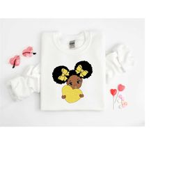 Afro girl shirt, Afro girl Valentines shirt,Sweet girl shirt,Gift for Girlfriend, Heart Shirt, Valentines day shirt, Cut