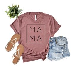 Mama Shirt, Mom Shirt, cute mom shirt, cool mom tee cute womens clothing mom life mommy shirt proud mom tee mommy shirt