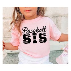 baseball sis shirt, baseball little sister shirt, little sister biggest fan shirt, big sister baseball shirt, girls base