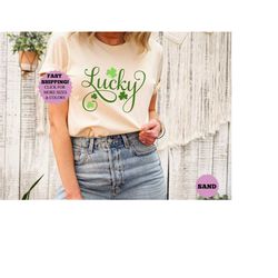 st. patrick's day shirt, shamrock shirt,  st. patrick's lucky shirt, cute irish st patty's day shirt, st. patrick's day