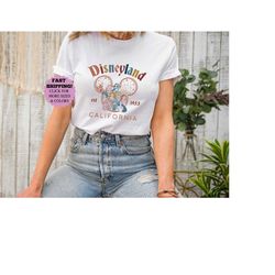 retro disneyland est 1955 california shirt, disneyland princess shirt, disney princess characters tee, disney's gift, di