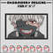 Ken kaneki embroidery design