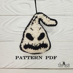 oogie boogie decorations amigurumi crochet pattern