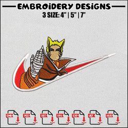 Naruto form embroidery design, Naruto embroidery, Nike design, Embroidery shirt, Embroidery file, Digital download