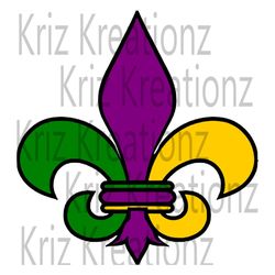 fleur de lis svg cut file