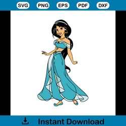 jasmine princess, disney, disneyland, disney world, disney character, disney town,svg png, dxf, eps