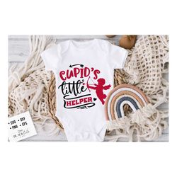 cupids little helper svg, valentine's day svg, valentine shirt svg, love svg
