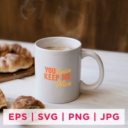 you spice keep me nice fall sticker design