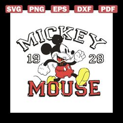 mickey, mickey mouse, mickey svg, 1928, disney, disneyland, disneyland, disney svg, svg, png, dxf, eps