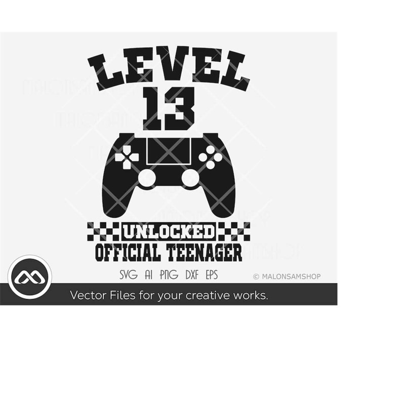 MR-219202319732-level-13-unlocked-official-teenager-svg-gaming-svg-gamer-image-1.jpg