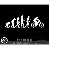 cool mountain bike svg human evolution - mountain bike svg, cycling svg, bicycle svg, mountain biking svg, mtb svg, png