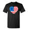 Betsy Ross Heart Shaped American Flag Sarcastic Humor Graphic Novelty Funny T Shirt.jpg