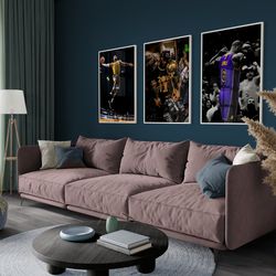 lebron james set of 3 posters