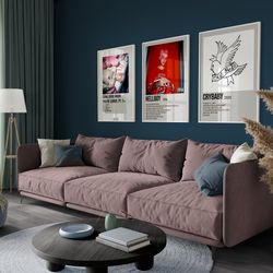 lil peep set of 3 posters