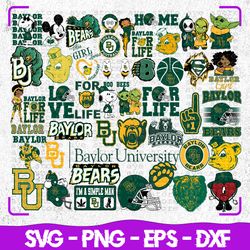 baylor bears bundle svg, sport svg, baylor bears svg, baylor bears logo, digital download,foodball svg, ncaa svg
