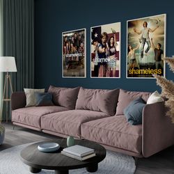 shameless set of 3 posters