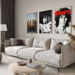 the doors set of 3 posters