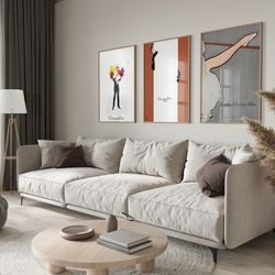 vintage dior set of 3 posters