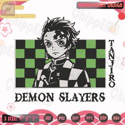 tanjiro embroidery design, demon slayer embroidery design, anime embroidery design, machine embroidery designs