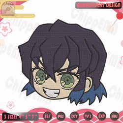 inosuke embroidery design, demon slayer embroidery design, anime embroidery design, machine embroidery designs