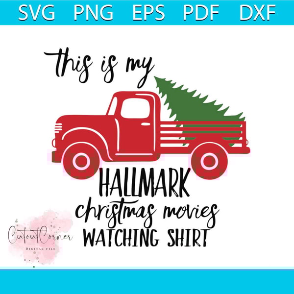 Hallmark Christmas Movies TShirt svg, Christmas Svg, Hallmar | Inspire ...