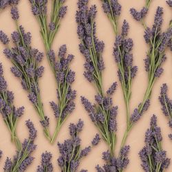 Sprigs of Lavender 22 Pattern Tileable Repeating Pattern